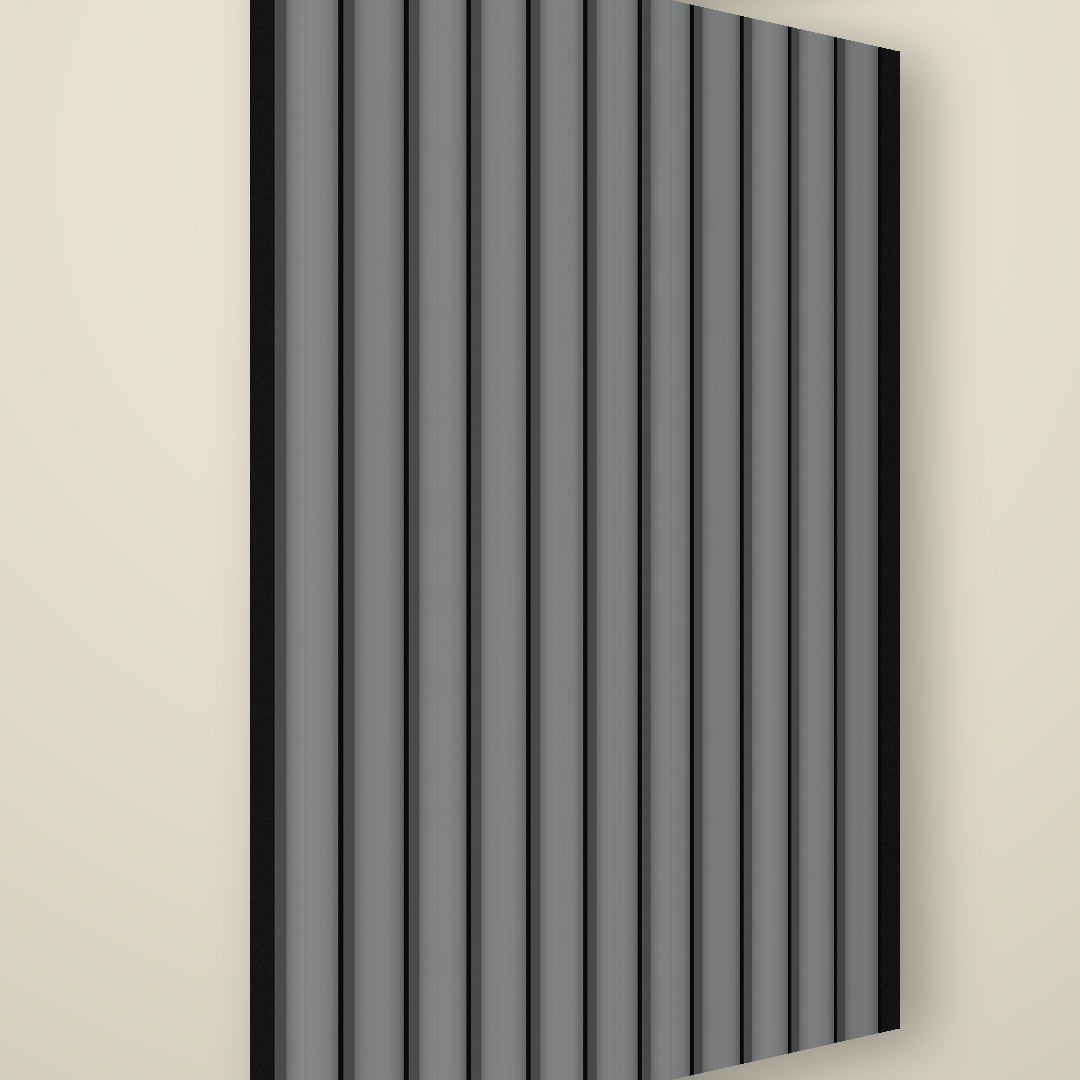 Ridgeline Fluted Sheet — Gray