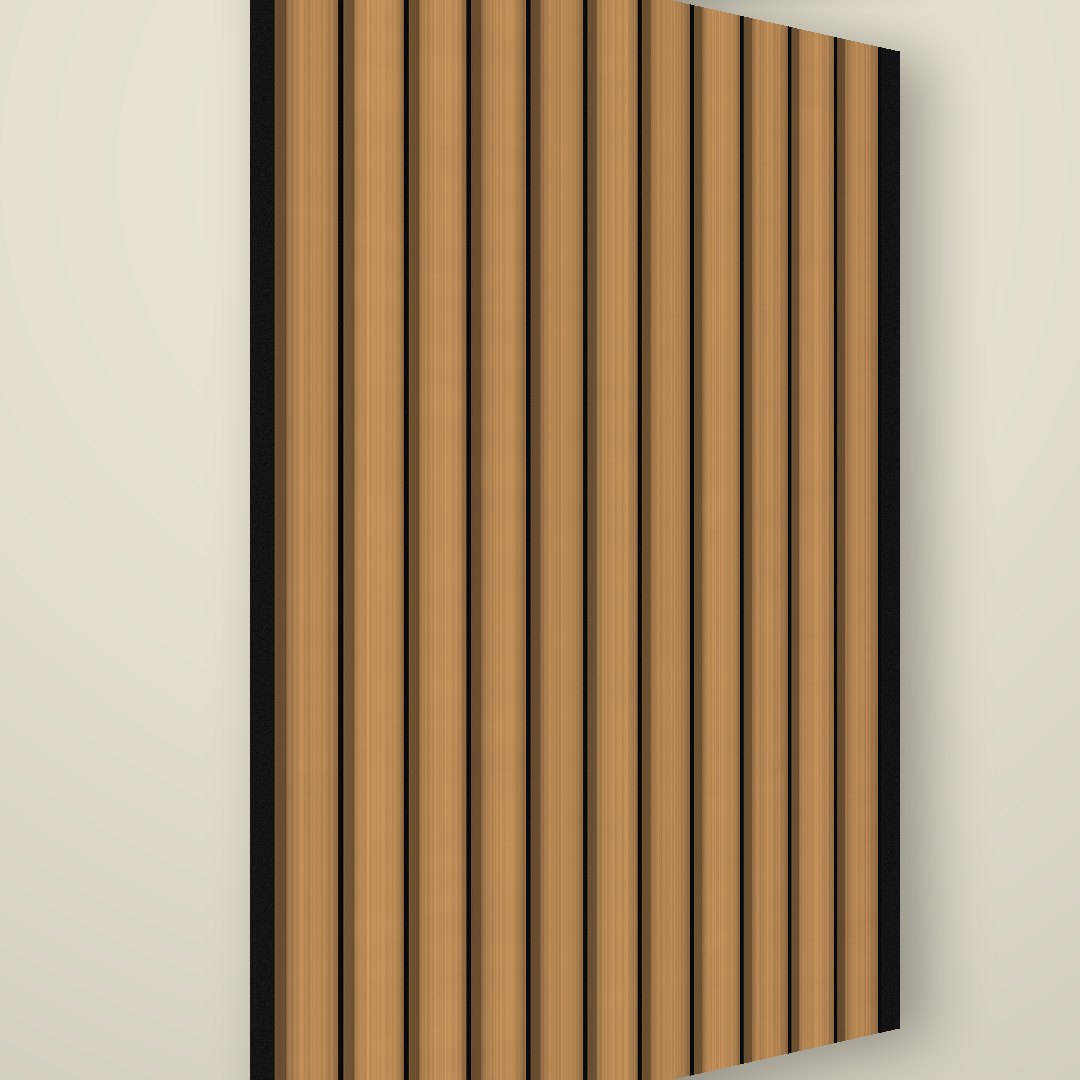 Ridgeline Fluted Sheet — Oak
