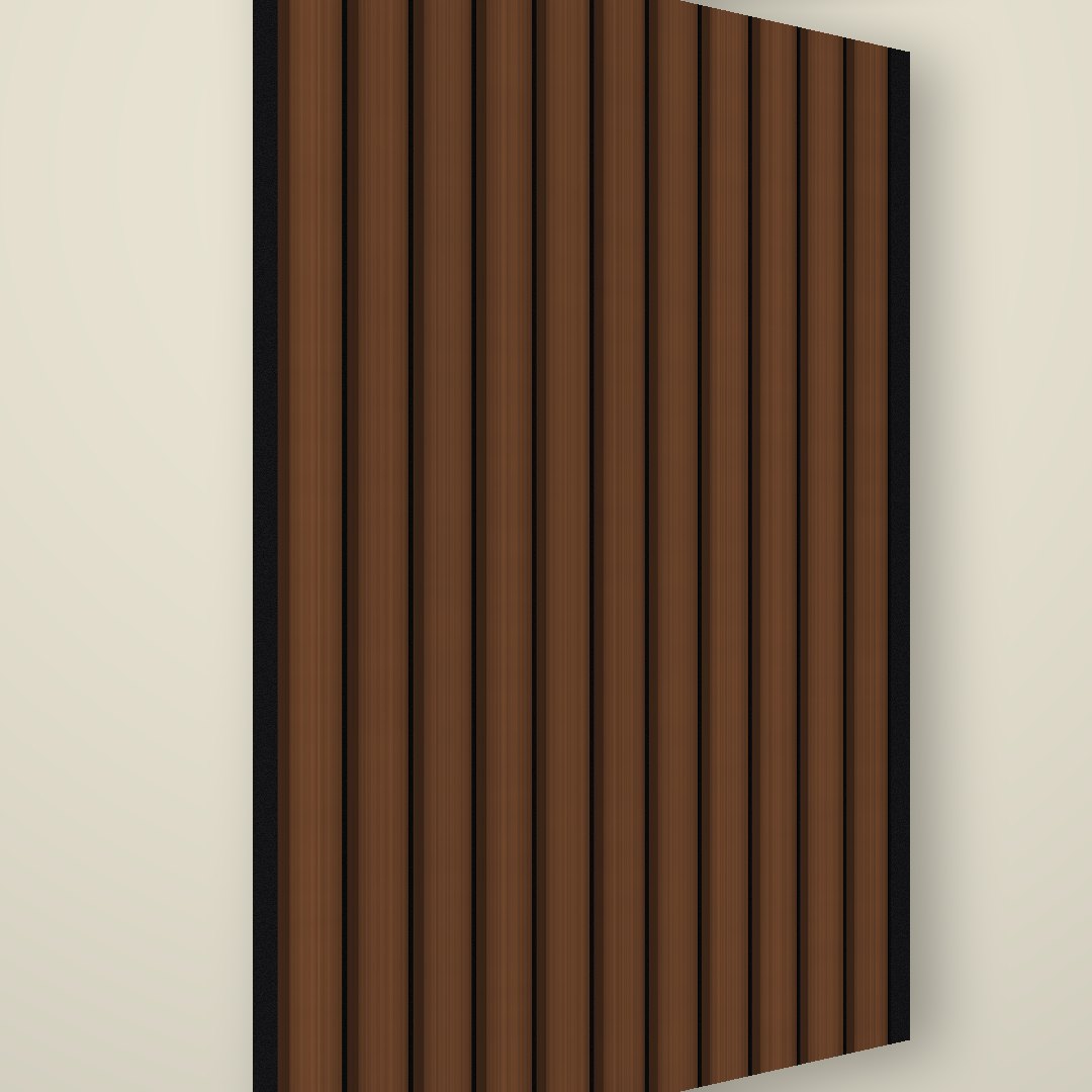 Ridgeline Fluted Sheet — Walnut